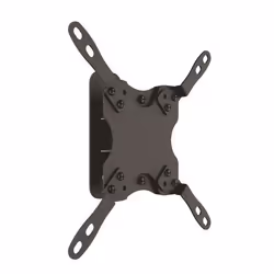 Ewent EW1520, 75 x 75 mm, 200 x 200 mm, -12 - 5°, -15 - 15°, Métal, Plastique, Acier, Noir