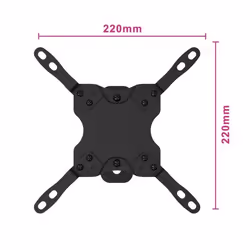 Ewent EW1520 support pour téléviseur 42" Noir