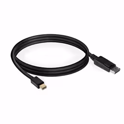 Ewent EW9866 câble DisplayPort 2 m Mini DisplayPort Noir