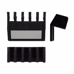 Ewent EW1565 range-câbles Bureau Support de câbles Noir 2 pièce(s)