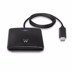 Ewent EW1055 lecteur de cartes à puce Intérieure USB USB 3.2 Gen 1 (3.1 Gen 1) Noir