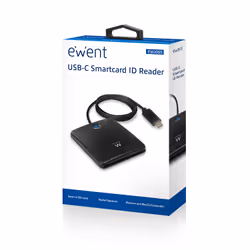 Ewent EW1055 lecteur de cartes à puce Intérieure USB USB 3.2 Gen 1 (3.1 Gen 1) Noir - Vue supplémentaire 4