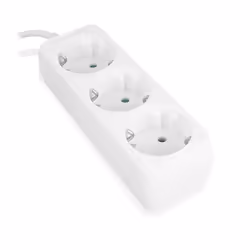 Ewent EW3958 multiprise 1,5 m 3 sortie(s) CA Intérieure Blanc