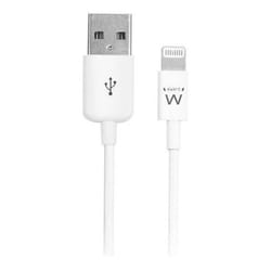 Ewent EW9902 câble Lightning 2 m Blanc