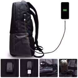 Ewent EW2529 17.3" Sac à dos Noir