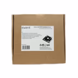 Ewent EW7003 Housse de disques de stockage Acrylonitrile-Butadiène-Styrène (ABS), Aluminium Noir, Blanc - Vue supplémentaire 5