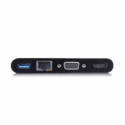 Ewent EW9827 station d'accueil USB 3.2 Gen 1 (3.1 Gen 1) Type-C Noir