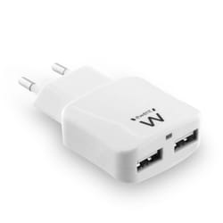 Ewent EW1302 chargeur d'appareils mobiles Universel Blanc Secteur Intérieure