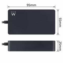 Ewent EW3980 adaptateur de puissance & onduleur Intérieure 65 W Noir - Vue supplémentaire 4