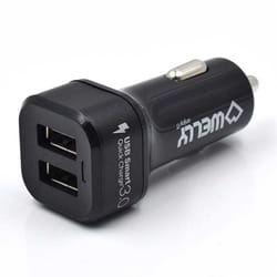 Welly Enjoy IT WY11001 chargeur d'appareils mobiles Universel Noir Allume-cigare Charge rapide Auto