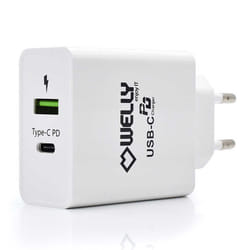 Welly Enjoy IT WY11100 chargeur d'appareils mobiles Universel Blanc Secteur Charge rapide Intérieure