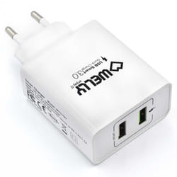 Welly Enjoy IT WY11101 chargeur d'appareils mobiles Blanc Secteur Charge rapide Intérieure