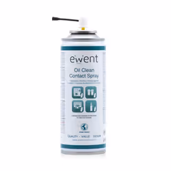 Ewent EW5615, Pulvérisateur de nettoyage d'équipement électronique, 200 ml, Vert, Blanc, 5 - 30 °C, 1 pièce(s), Bombe aérosol