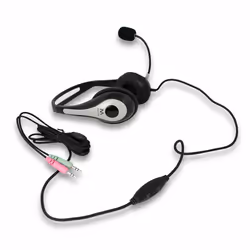 Ewent EW3562 écouteur/Casque Avec fil Arceau Noir, Argent - Vue supplémentaire 4