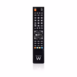 Ewent EW1570, DTT, DVD/Blu-ray, Projecteur, SAT, STB, Barre de son, TV, Universel, VCR, Appuyez sur les boutons, Noir