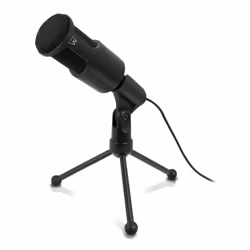 Ewent EW3552, Microphone de PC, -30 dB, 50 - 16000 Hz, Numérique, Avec fil, 3,5 mm (1/8")