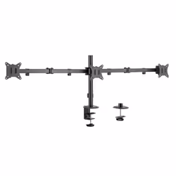 Ewent EW1513, Pince/boulon, 7 kg, 68,6 cm (27"), 100 x 100 mm, Réglage de la hauteur, Noir