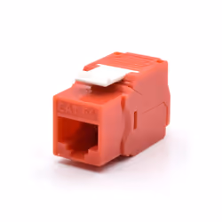 WP WPC-KEY-6AUP-TL/R, Plat, Rouge, RJ-45, Femelle, 10Base-T(X), 22/26