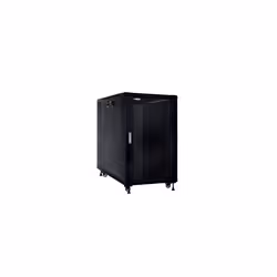 WP WPN-RSB-15610-B, Rack autonome, 15U, 800 kg, Pieds réglables, Gestion optimisée des câbles, Noir