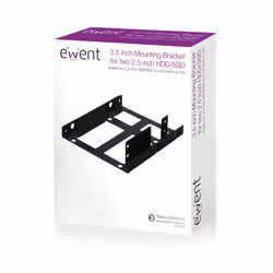 Ewent EW7006 Obturateur de baie de lecteur 8,89 cm (3.5") Panneau de façade Noir - Vue supplémentaire 4