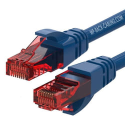 WP WPC-PAT-6U002B câble de réseau Bleu, Rouge 0,2 m Cat6 U/UTP (UTP)