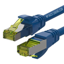 WP WPC-PAT-6ASF005B câble de réseau Bleu 0,5 m Cat6a S/FTP (S-STP)