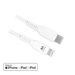 Ewent EW9915 câble Lightning 1 m Blanc