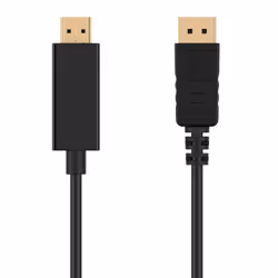 Ewent EC1432 câble vidéo et adaptateur 3 m DisplayPort HDMI Type A (Standard) Noir