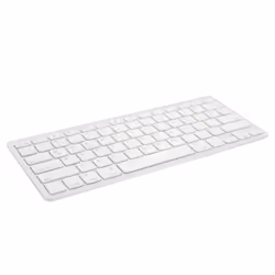 Ewent EW3161 clavier Bureau Bluetooth QWERTY Espagnole Argent, Blanc - Vue supplémentaire 3