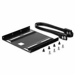 Ewent EW7007, 8,89 cm (3.5"), 2.5", Noir, Métal, 110 x 18 x 120 mm, 120 g