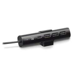 Ewent EW1317 chargeur d'appareils mobiles Universel Noir Secteur Intérieure