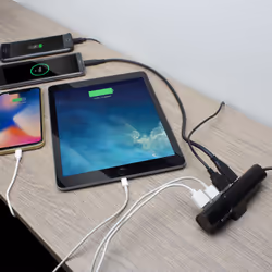 Ewent EW1317 chargeur d'appareils mobiles Universel Noir Secteur Intérieure - Vue supplémentaire 5