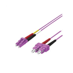 WP WPC-FP4-5LCSC-005 câble InfiniBand et à fibres optiques 0,5 m LC SC I-VH Couleur aqua, Violet