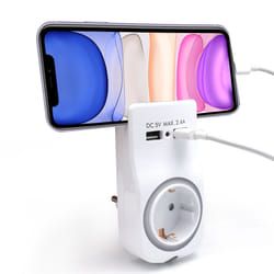 Welly Enjoy IT WY13030 chargeur d'appareils mobiles Smartphone, Tablette Blanc Secteur Intérieure