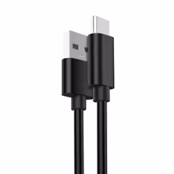 Ewent EC1033, 1 m, USB A, USB C, USB 2.0, 480 Mbit/s, Noir