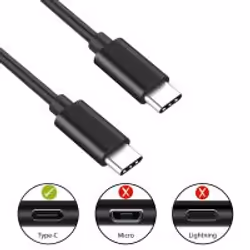 Ewent EC1036 câble USB 1,8 m USB 2.0 USB C Noir
