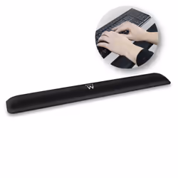Ewent EW3180 repose-poignet Polyester, Caoutchouc Noir