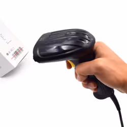 Ewent EW3400 lecteur de code barres Lecteur de code barre portable 1D Laser Noir