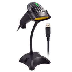 Ewent EW3410 lecteur de code barres Lecteur de code barre portable 1D/2D LED Noir