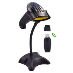 Ewent EW3430 lecteur de code barres Lecteur de code barre portable 1D LED Noir