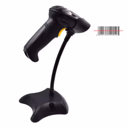 Ewent EW3430 lecteur de code barres Lecteur de code barre portable 1D LED Noir