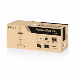 Ewent EW1540 support pour téléviseur 70" Noir - Vue supplémentaire 5