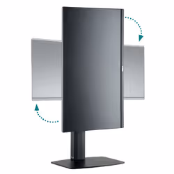 Ewent EW1537 support d'écran plat pour bureau 32" Noir