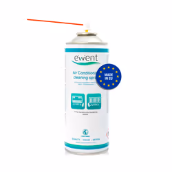 Ewent EW5619 kit de nettoyage pour ordinateur Climatiseur Pulvérisateur de nettoyage d'équipement électronique 400 ml