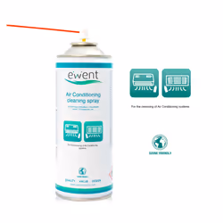 Ewent EW5619 kit de nettoyage pour ordinateur Climatiseur Pulvérisateur de nettoyage d'équipement électronique 400 ml - Vue supplémentaire 4
