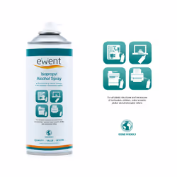 Ewent EW5611 kit de nettoyage pour ordinateur Universel Pulvérisateur de nettoyage d'équipement électronique 400 ml