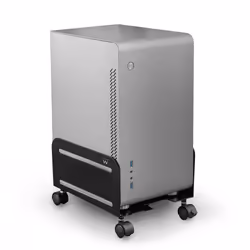 Ewent EW1291 support pour unité centrale Support CPU de chariot Noir