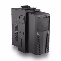Ewent EW1293 support pour unité centrale Support de CPU sous le bureau Noir - Vue supplémentaire 4