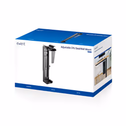 Ewent EW1293 support pour unité centrale Support de CPU sous le bureau Noir - Vue supplémentaire 7