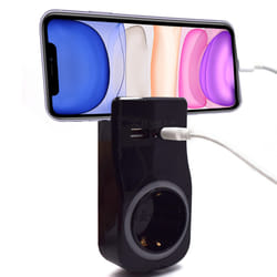Welly Enjoy IT WY13031 chargeur d'appareils mobiles Smartphone, Tablette Noir Secteur Intérieure